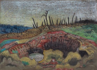 Aファーム、ワイツシャエテ 作： Paul Nash
