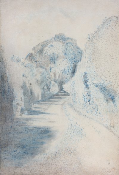 青の小径 作： Paul Nash