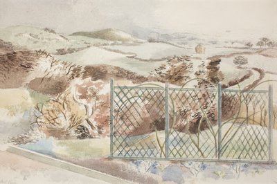 プライベートな世界（写真：コダック・ベリブロム・セミマット紙にプリント） 作： Paul Nash