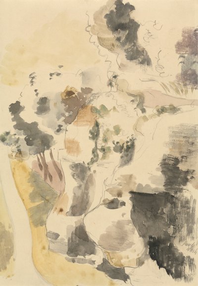 崖 作： Paul Nash