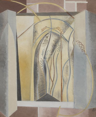 ビーズ状の風景 作： Paul Nash
