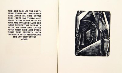 「創世記」のクリーチャー 作： Paul Nash