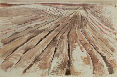 地球、空 作： Paul Nash