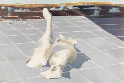 午後の出会い 作： Paul Nash