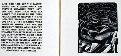 「創世記」の魚 作： Paul Nash