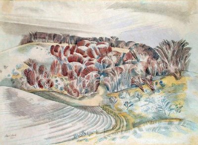 風景 作： Paul Nash