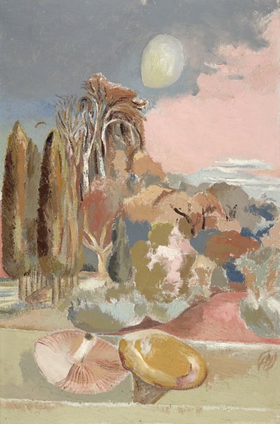 11月の月 作： Paul Nash