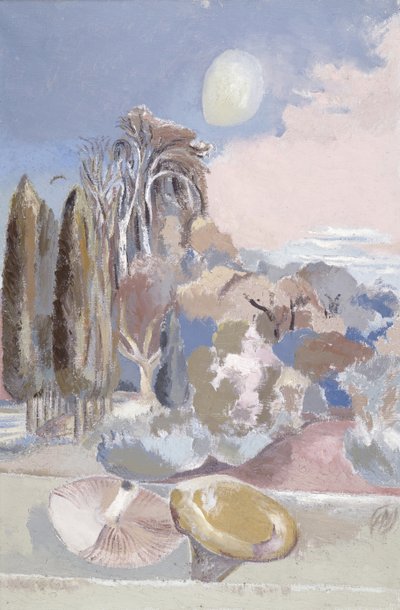 11月の月 作： Paul Nash