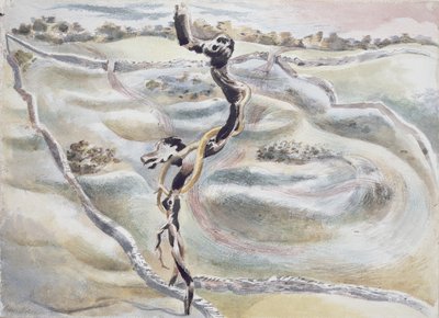 スカバンクの物体 作： Paul Nash