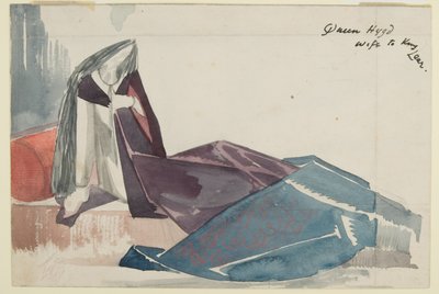 ヒグド女王、リア王の妻 作： Paul Nash