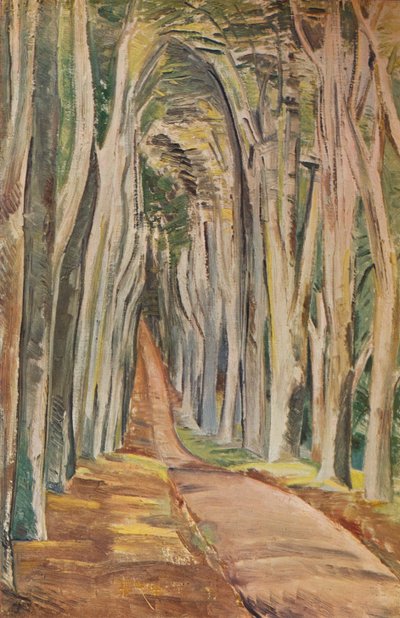 Savernake Forest、1935年 作： Paul Nash