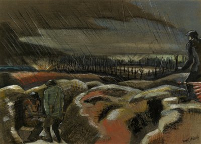 シェルバースト, ジレベケ 作： Paul Nash