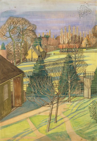 冬の風景 作： Paul Nash