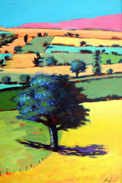 Coombe close up 1（アクリル、ボード 作： Paul Powis