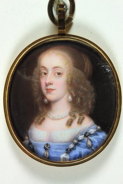 A Lady (水彩・ベラム) 作： Paul Prieur