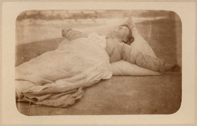 ヒステリーてんかん、攻撃、はりつけ、プレートIXボーンビルとP.レニャール、パリ、1876年の「Iconographie Photographique de La Salpetriere」（アルブメンプリント） 作： Paul Regnard