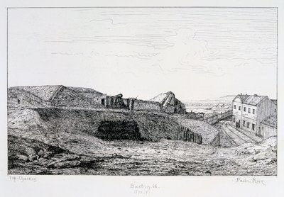 バスティオン66、パリの包囲、1870年から1871年 作： Paul Roux