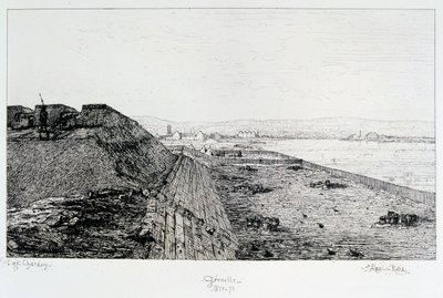 パリの包囲、1870年から1871年までのグルネル 作： Paul Roux