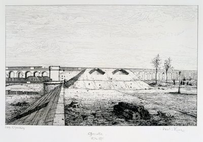 パリの包囲、1870年から1871年までのグルネル 作： Paul Roux
