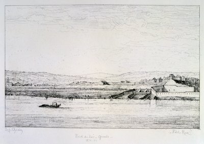 ポイントデュジュール-グルネル、パリの包囲、1870年から1871年 作： Paul Roux