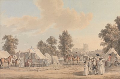 Um acampamento em St. James Park 作： Paul Sandby
