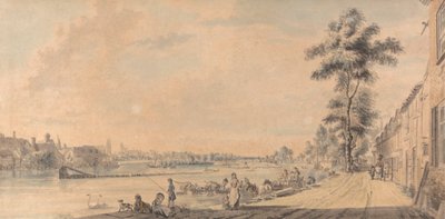 南から来たイートン・カレッジ 作： Paul Sandby