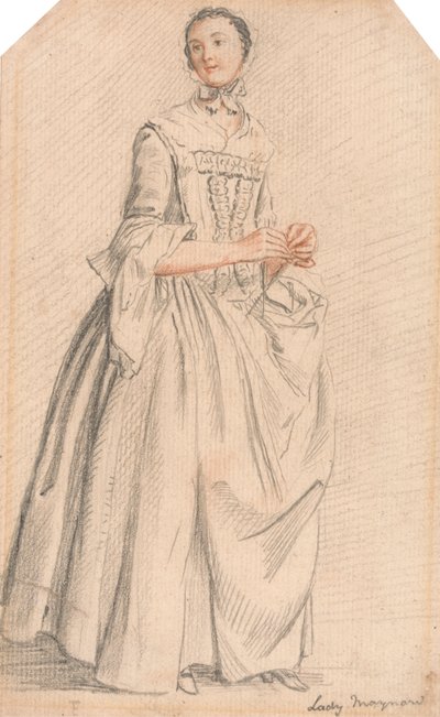 レディ・メイナード 作： Paul Sandby