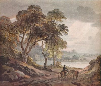 風景、c1780 作： Paul Sandby