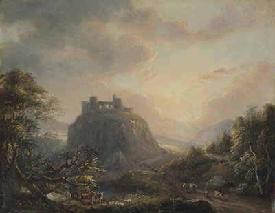 お城のある風景 作： Paul Sandby