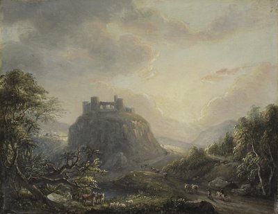 城のある風景 作： Paul Sandby