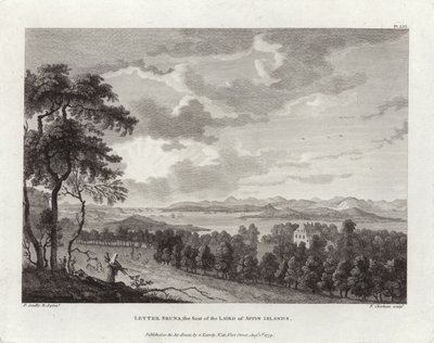 レターシュナ、アピン諸島の隠れ家の座 作： Paul Sandby
