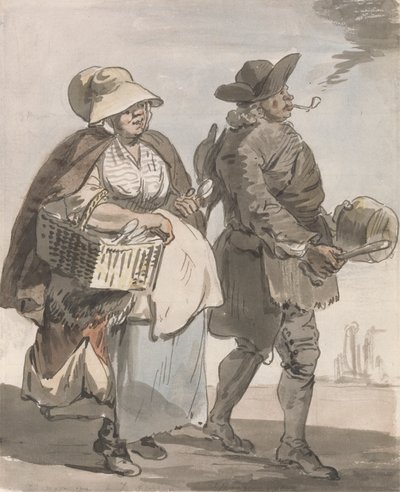 ロンドン・クライズ：「スプーンが欲しいですか...」 作： Paul Sandby