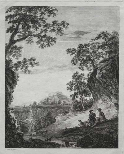 パティとロジャー 作： Paul Sandby