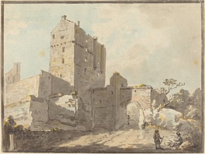 ロスリン城 作： Paul Sandby