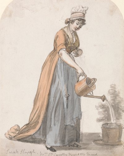Sara Hough, rouva T. P. Sandbyn lastenhuoneen piika 作： Paul Sandby