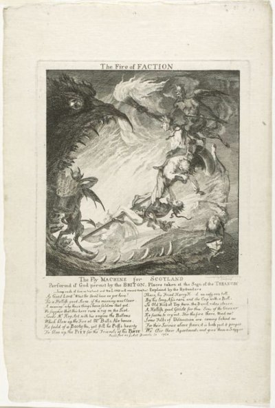 派閥の炎 作： Paul Sandby