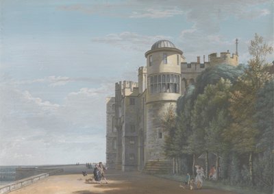 ノース テラス、東を望む 作： Paul Sandby