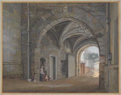 O Portão Rainha Elizabeth 作： Paul Sandby