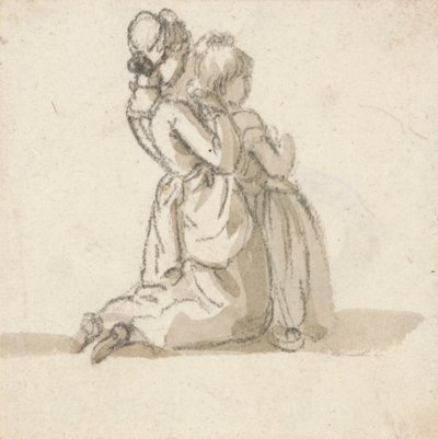 トイレ 作： Paul Sandby