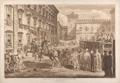 凱旋の勝利者 作： Paul Sandby