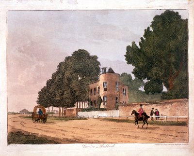 レンジャーズ ハウスのサウス ロッジ、グリニッジ、ロンドン、1812 年 作： Paul Sandby