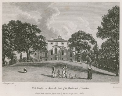 ケント州、ロージアンの行進の席であるウェストクーム 作： Paul Sandby