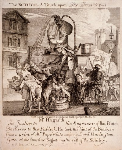 ウィリアム・ホガース、1762年 作： Paul Sandby