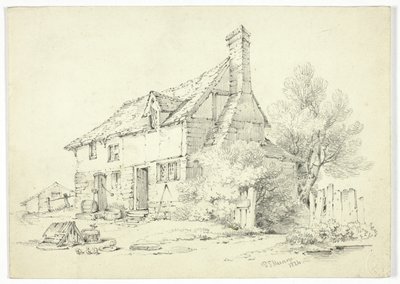 カントリーサイド コテージ 作： Paul Sandby Munn