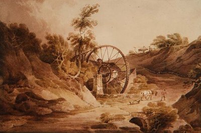 ブローズリーのグレートホイール 作： Paul Sandby Munn