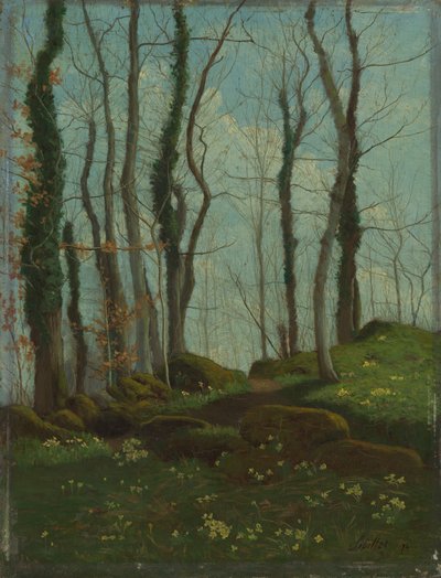 ブルターニュの春、1874年。 作： Paul Sébillot