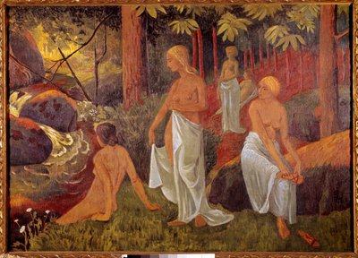 水浴客 ポール・セルジエ（1863-1927）の絵画 1908年 パリ市立近代美術館 作： Paul Sérusier