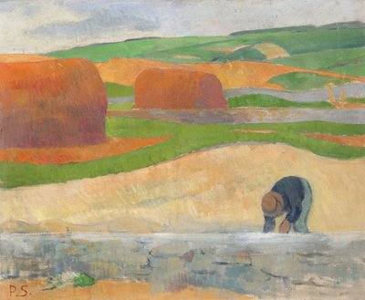 海苔採り 作： Paul Sérusier