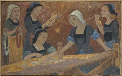 タペストリー（5人の織り手） 作： Paul Sérusier