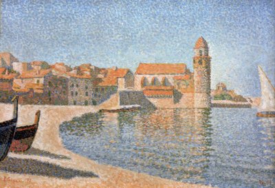 コリウールのビュー 作： Paul Signac